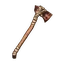 Hacha de tala de bronce