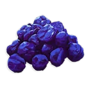 Bayas de morada secas