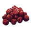 Bayas rojas secas