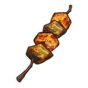 Brochetas de rape